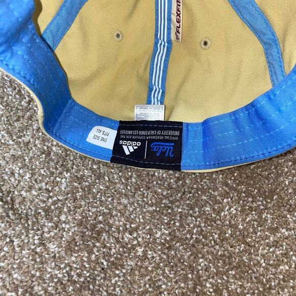 UCLA Bruins Hat Cap Fitted Adidas Flexfit University Of California Blue white - Picture 4 of 5